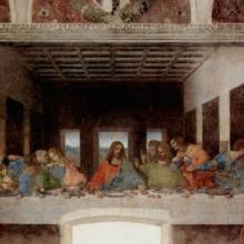 Leonardo da Vinci - Il Cenacolo/ The Last Supper (Son Akşam Yemeği) (1497)